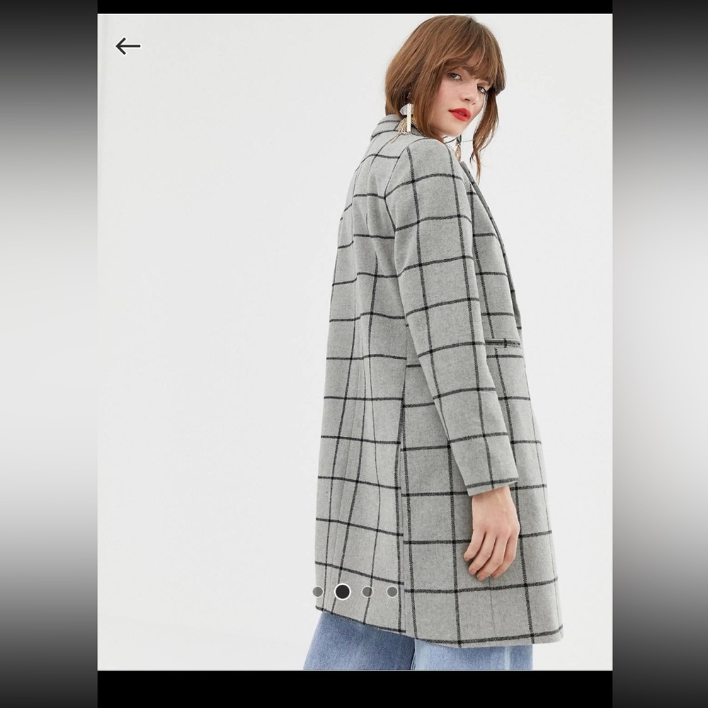 New Look Grid Print Jacket - image 4